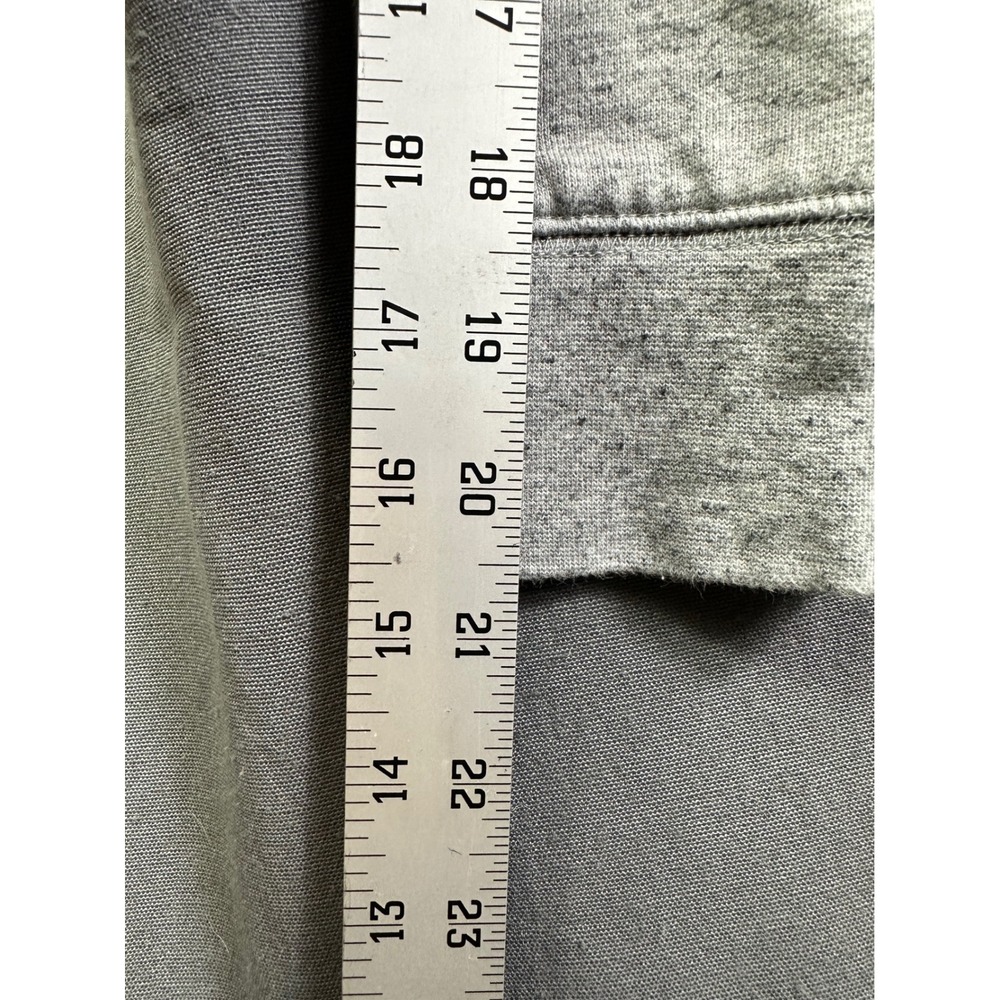 Ohio State Buckeyes Women's Large Gray Cropped Hoodie Brutus Mascot Sweatshirt - Picture 8 of 12